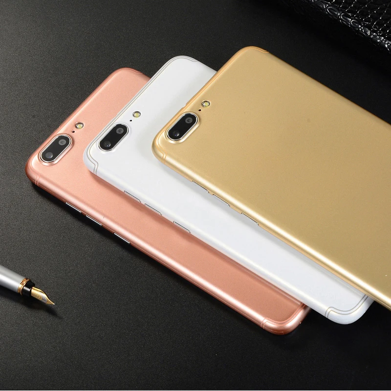 Global language 7Plus 5," дюймовый Android OS смартфон Face ID Смарт мобильный сотовый телефон Google Play магазин бесплатно 3,5 мм наушники подарок