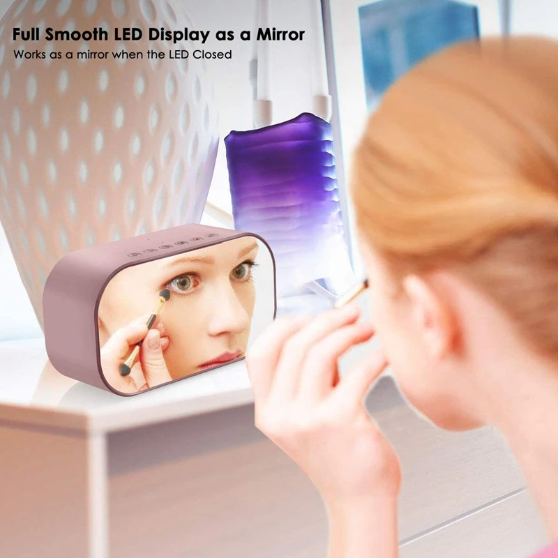 

Digital Alarm Clock Bluetooth Speaker, LClocks Bedside with Dual USB Charging Port, Driver Stereo Speaker