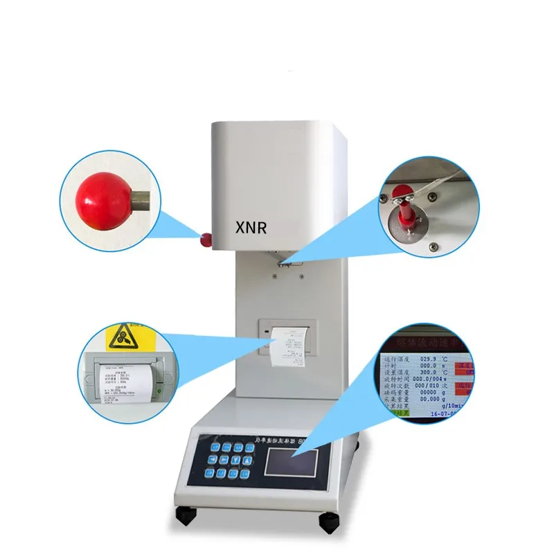 Тестер индекса скорости потока расплава с функцией тестирования результатов