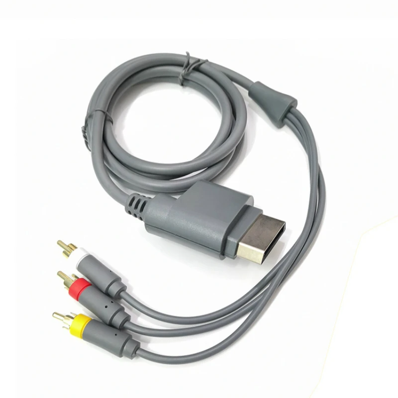 Композитный кабель HD TV Кабель-адаптер AV аудио и видео 1 8 м для Microsoft Xbox 360/360 Slim |