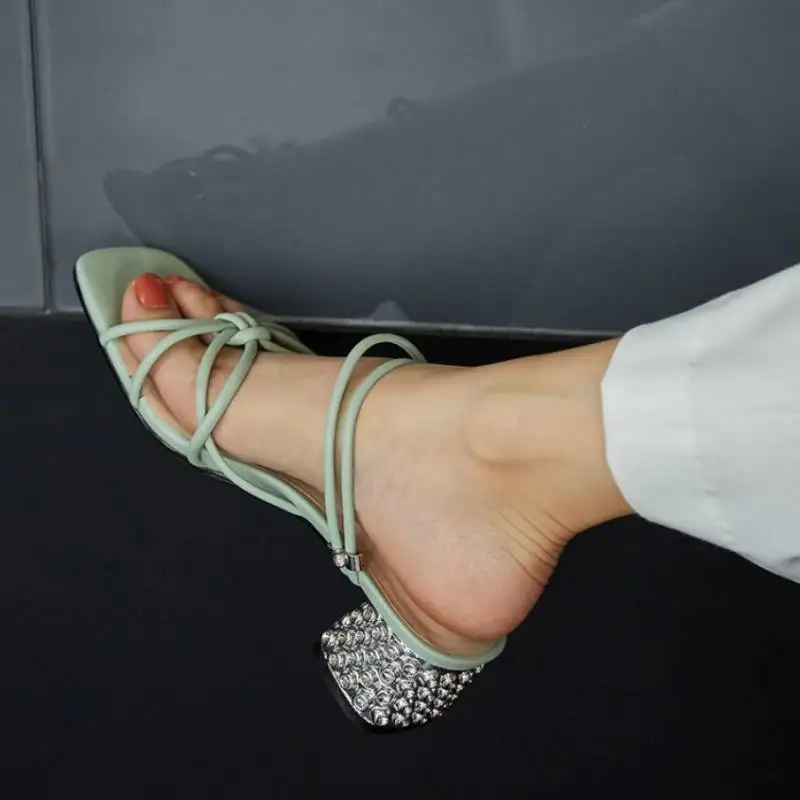 Taoffen/летние женские босоножки Модная обувь из натуральной кожи Женская на