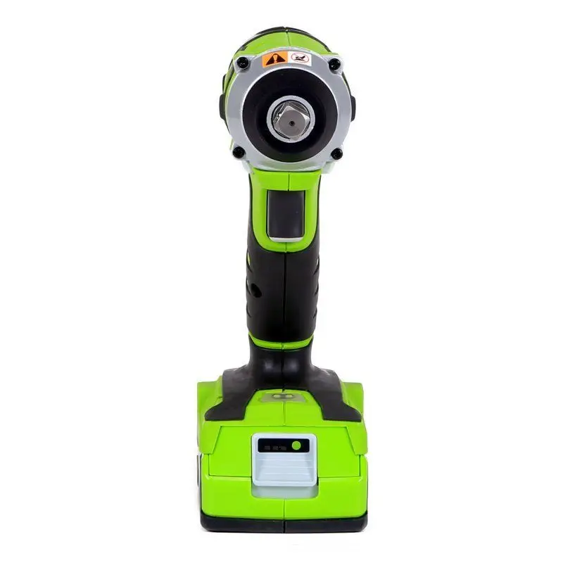 GREENWORKS 24V литиевая Батарея 1/2 дюймов ударный гайковерт 300N. m беспроводной ключ с и