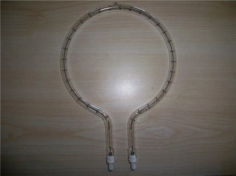

Half White Reflex Carbon Infrared Heat Lamp