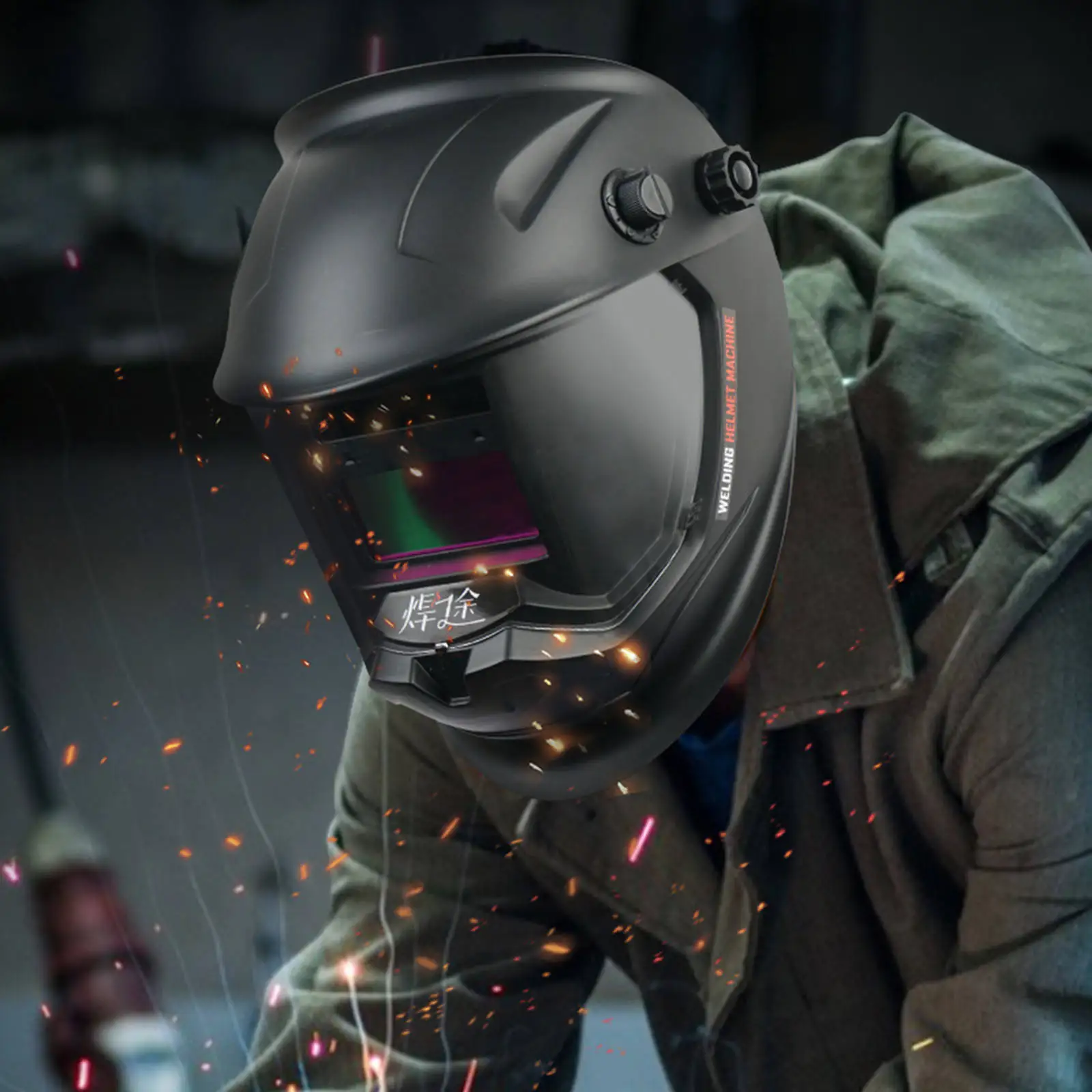 

Automatic Darkenining Welding Helmet Adjustable Welder Mask Welding Lens for Welding Helmet Goggles Light Filter Helmet Shield
