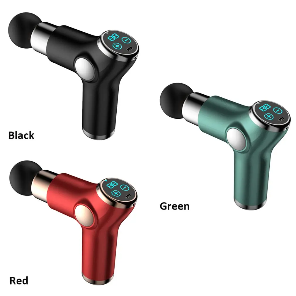 

Practical Portable Mini Massager Deep Tissue Reduces Pain Light Weight Low Noise Long Battery Life Tool