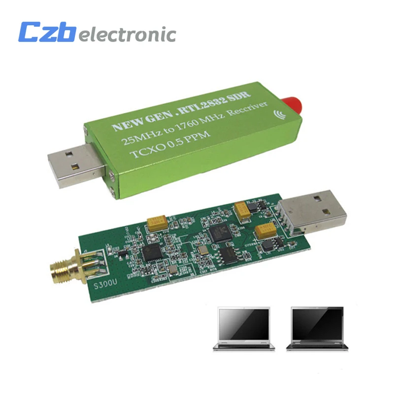 ТВ тюнер USB2.0 RTL SDR 0 5 PPM TCXO RTL2832U R820T2 флешка AM FM NFM DSB LSB SW радио сканер приемник|Модули