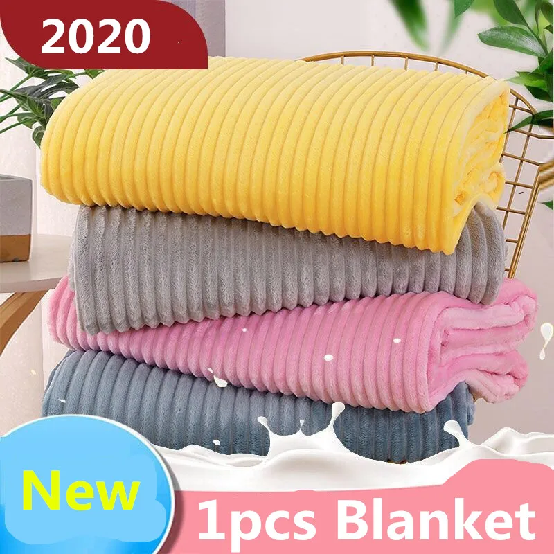 

Мягкое, теплое, мягкое, Коралловое Флисовое одеяло, зимнее покрывало, плед, покрывало для дивана, двухместное, летнее, с лентой 2020