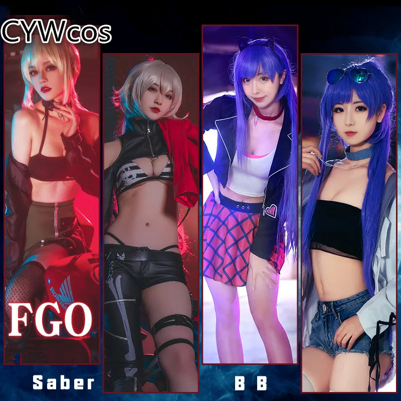 Предпродажа Fate/Grand Order Moon Cancer Girlfriend Jeanne d'Arc Black Saber Lilith BB Ishtar Ereshkigal сексуальный костюм для косплея
