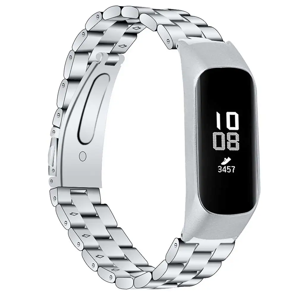 Металлический браслет из нержавеющей стали для samsung Galaxy Fit e R375 ремешок часов