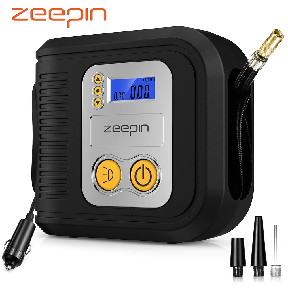 DC12V Цифровой Автомобильный надувной насос для шин Авто воздушный компрессор 150psi