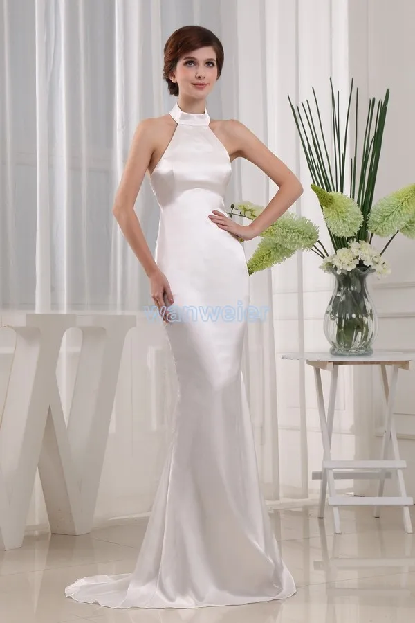 

free shipping new fashion 2018 elegant formal design gown brides maid custom size white/ivory sexy Mermaid bridesmaid dresses