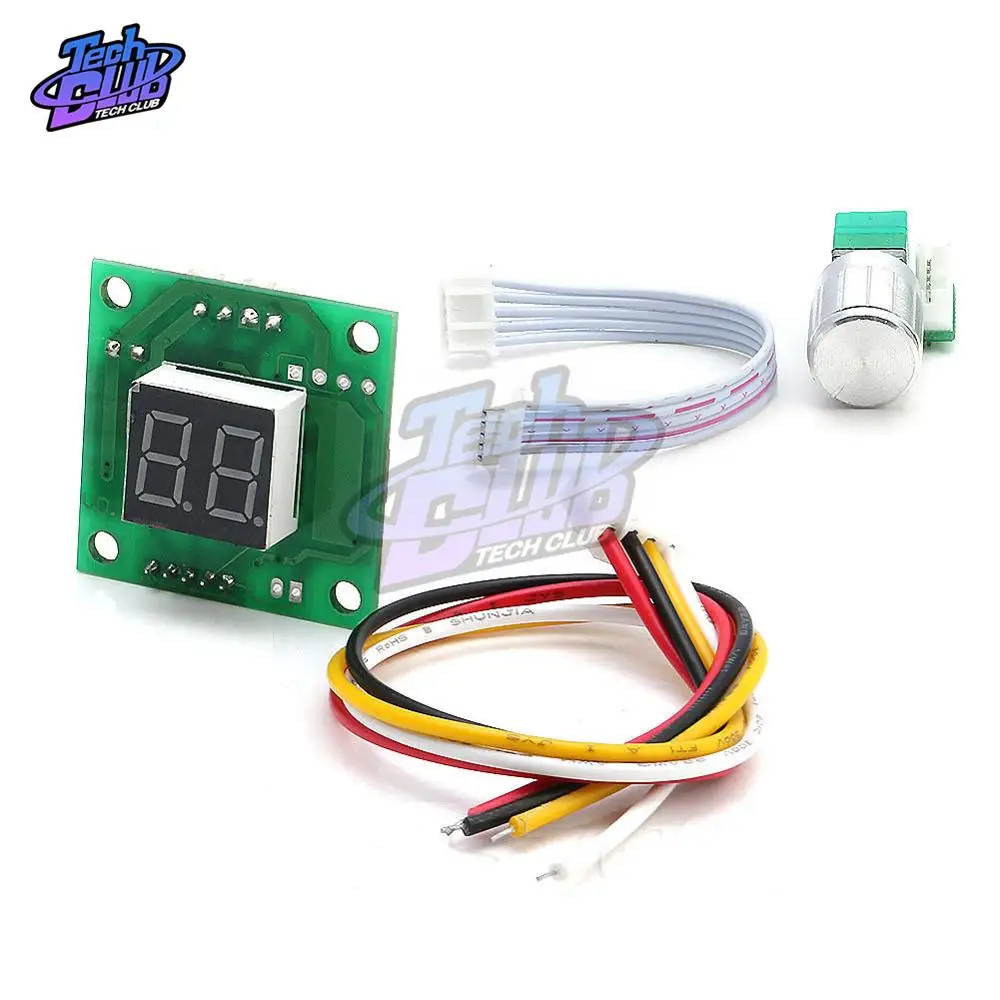 6-28 В постоянного тока ШИМ контроллер скорости двигателя автоматический