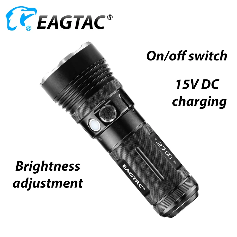 EAGTAC MX3T Pro светодиодный фонарик Перезаряжаемые ультра-яркая подсветка-фонарь