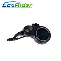ecorider e4 9 scooter lcd display 52v 60v round colorful dashboard with throttle and accelerator