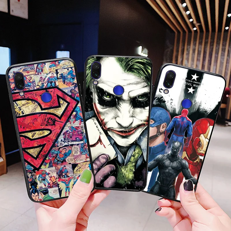 Черный ТПУ чехол для телефона Железный человек Мстители для Xiaomi mi A2 Lite чехол красный mi K20 Pro для Xiaomi mi A1 A3 Lite CC9E F1 mi 6X mi 5X