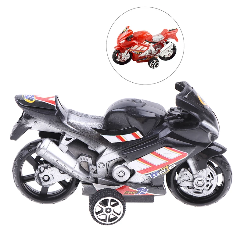 

Children Collection Gift Decor Cool Model Toy Off-road Vehicle Simulation Plastic Diecast Motorcycle 9.8x5.7cm