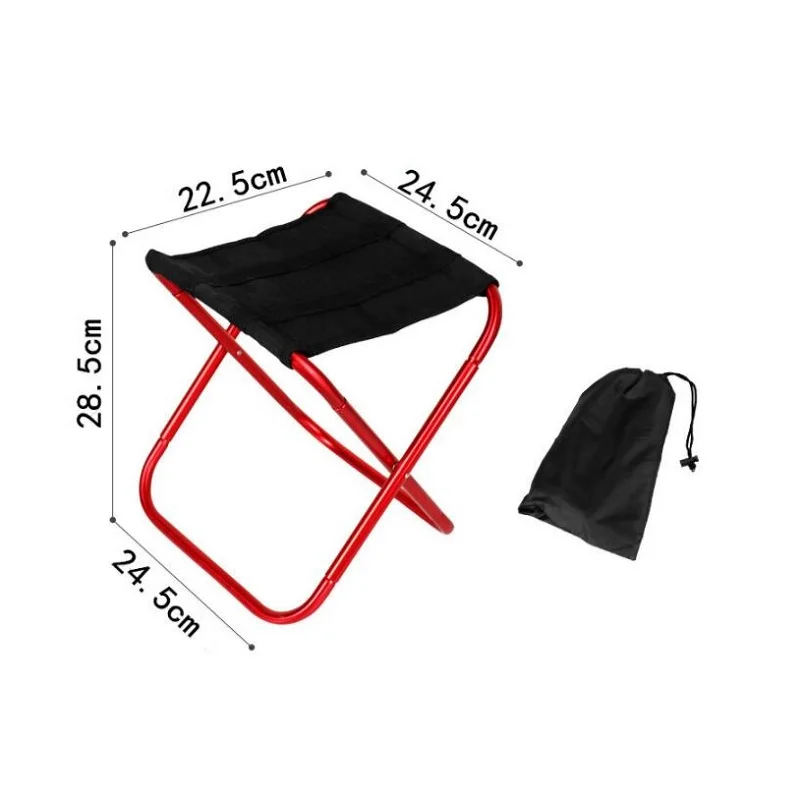 Портативный складной Сверхлегкий стул для кемпинга и пикника|foldable chair|camping foldable