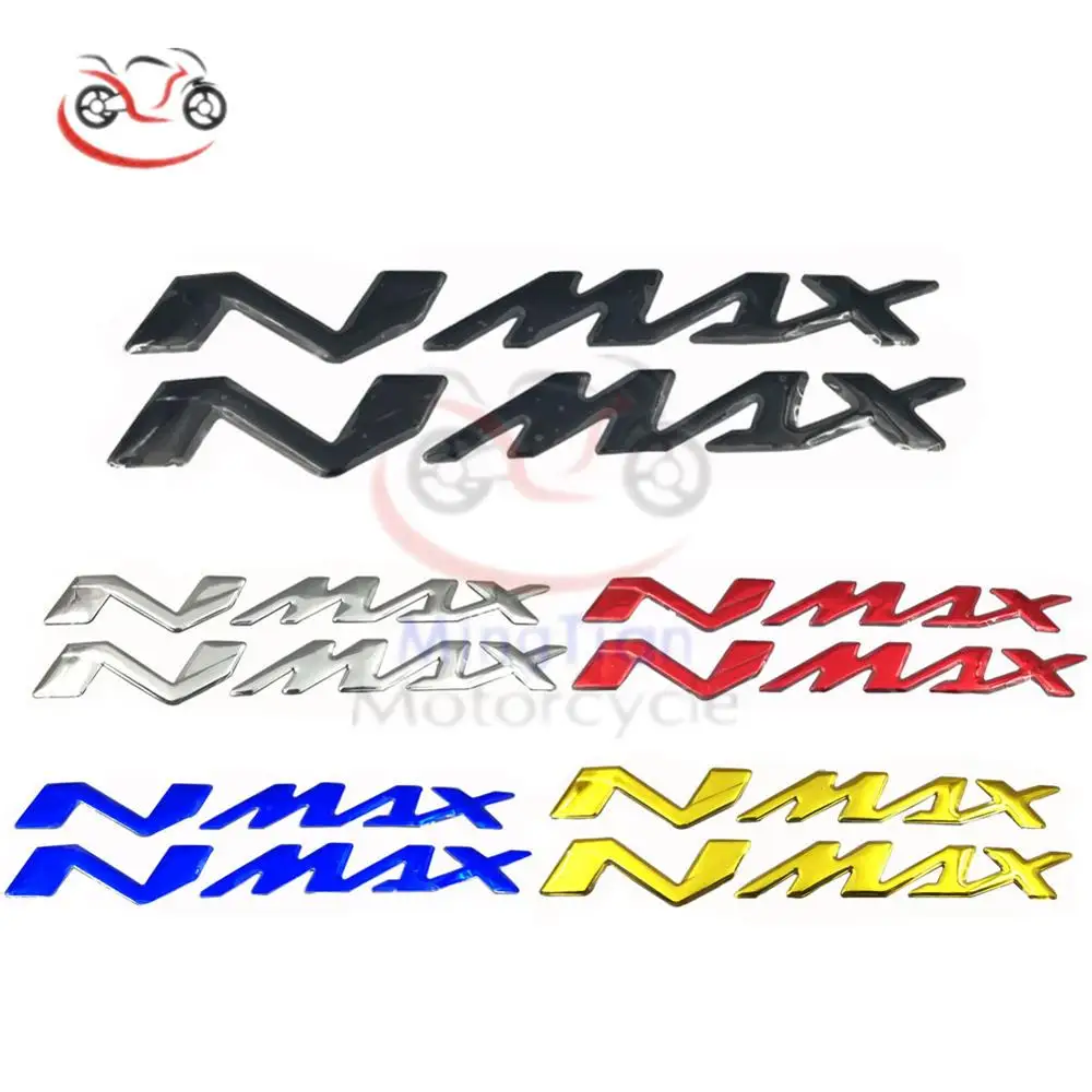 Для YAMAHA NMAX1500CC NMAX155 Warrior NMAX150 N MAX логотип хромированные мотоциклетные 3D наклейки