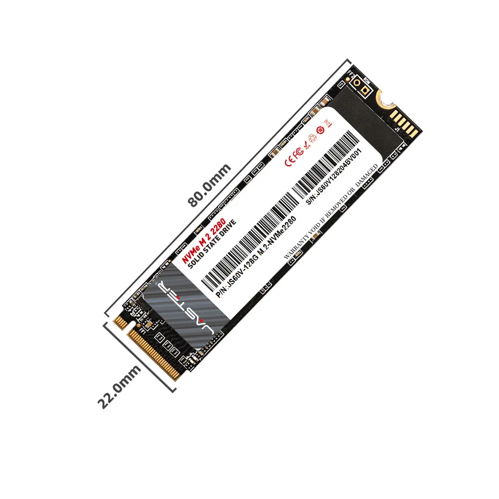 Внутренний твердотельный накопитель JASTER M.2 ssd NVME PCIe 128 ГБ 256 512 ТБ 2280 для ноутбука