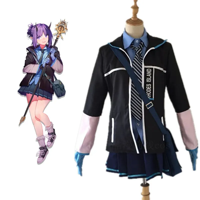 

Hot New Game Arknights Hibiscus Cosplay Costume Uniform Outfits Fancy Party Dress Halloween Costumes for Women Adult Custom Made