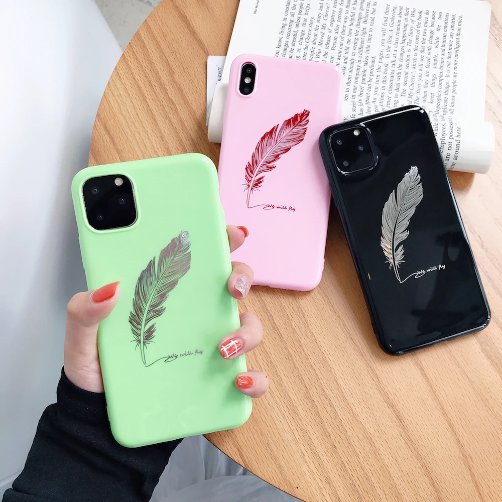 Новый глянцевый мягкий чехол для iPhone X Xs XR XsMax 8Plus 8 7Plus 7 6 6s Plus 11Pro 11ProMax 11 телефона |