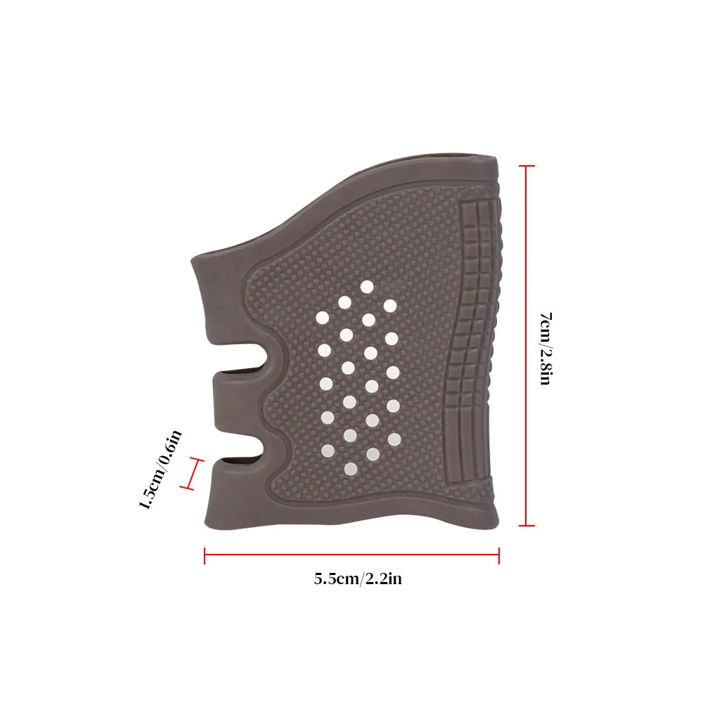 Тактический Пистолет резиновая ручка анти скользящие перчатки для Glock 17 мм 19 20 21 22