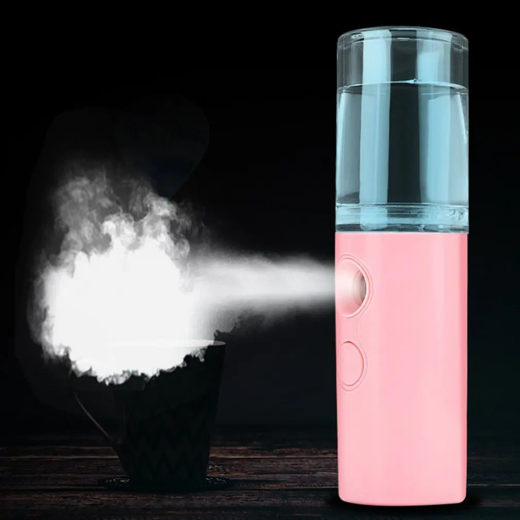 

Facial spray nano moisturizing hydration spray mini size portable rechargeable humidifying water spray