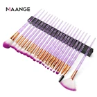 Набор кистей для макияжа MAANGE, 1020 шт., алмазная пудра, тени для век, Тональная основа консилер румяна, косметика для губ, кисти для макияжа