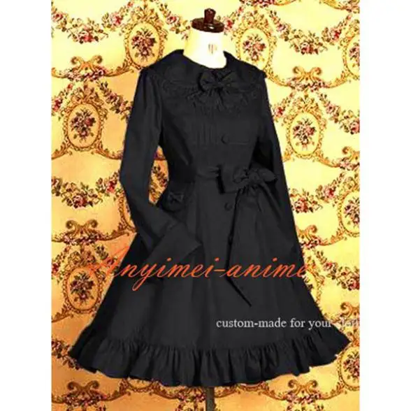 

Gothic Lolita Punk Sweet Fashion Black Ballet Dress Cosplay Costume Tailor-made[CK1290]
