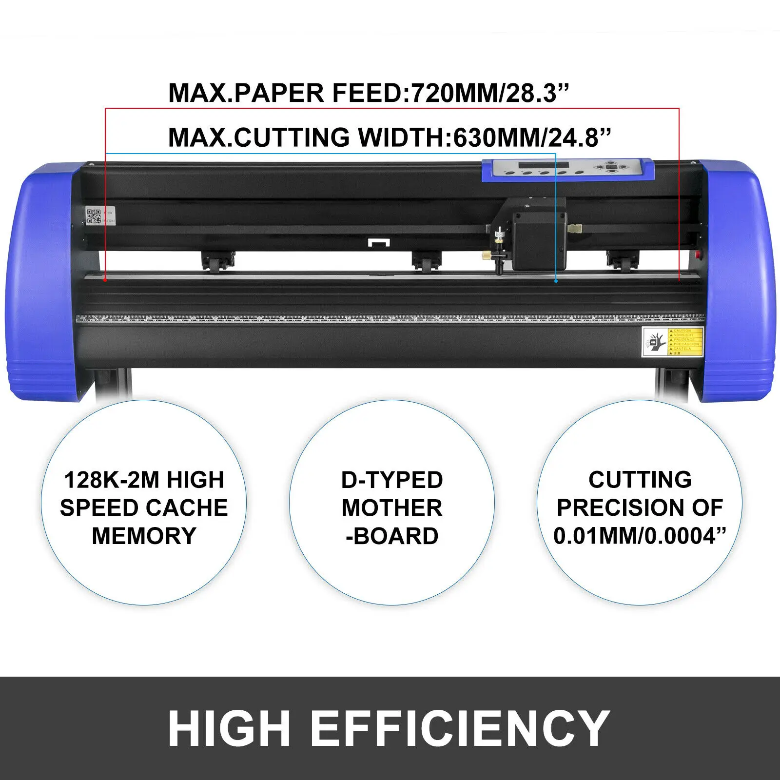 28" Vinyl Cutter Plotter Sign Cutting Machine SignMaster Software With 20 Blades LCD Black 720mm | Компьютеры и офис