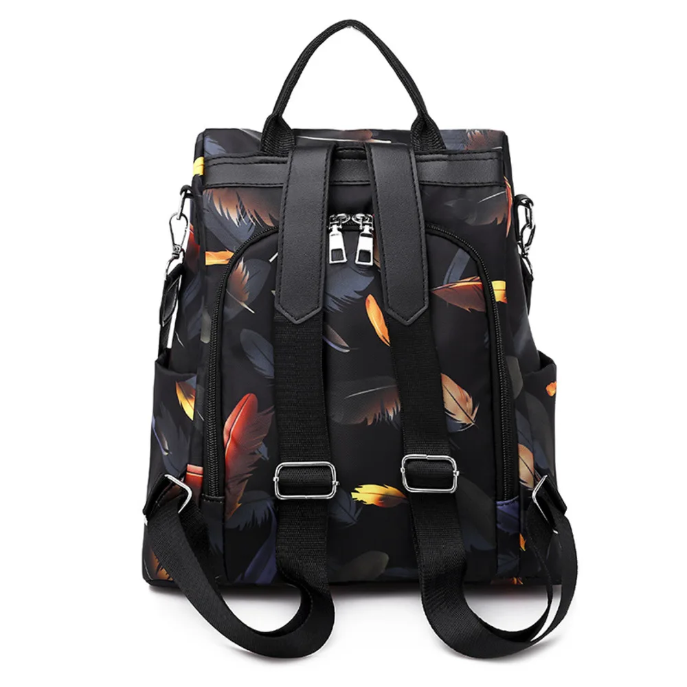 

Female Luxury Student Black Preppy Style School Backpacks for Teenagers Back Pack Backpack Waterproof Rucksack