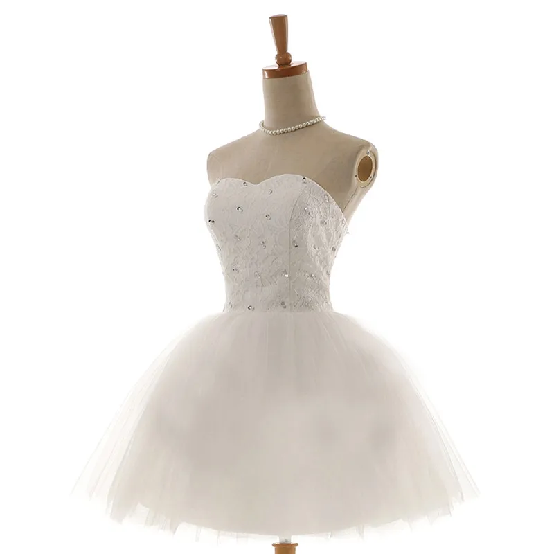 

Бальное платье, Короткое свадебное платье, 2020 кружевное женское платье, свадебные мини-платья