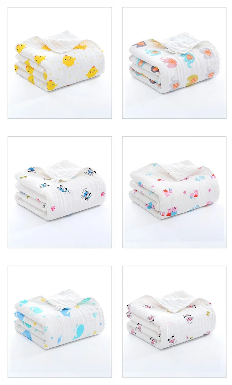 Детские пеленки Обёрточная бумага хлопок из муслина для новорожденных Товары