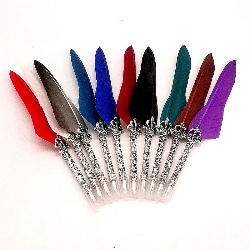 Перьевая ручка с 5 наконечниками Подарочная каллиграфическая набор чернил для