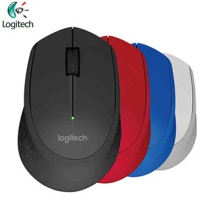 Оригинальный Logitech M280 2,4 ГГц USB Беспроводной Мышь Поддержка офисные Тесты с USB нано-приемник 1000 точекдюйм для WindowsMac OS портативных ПК