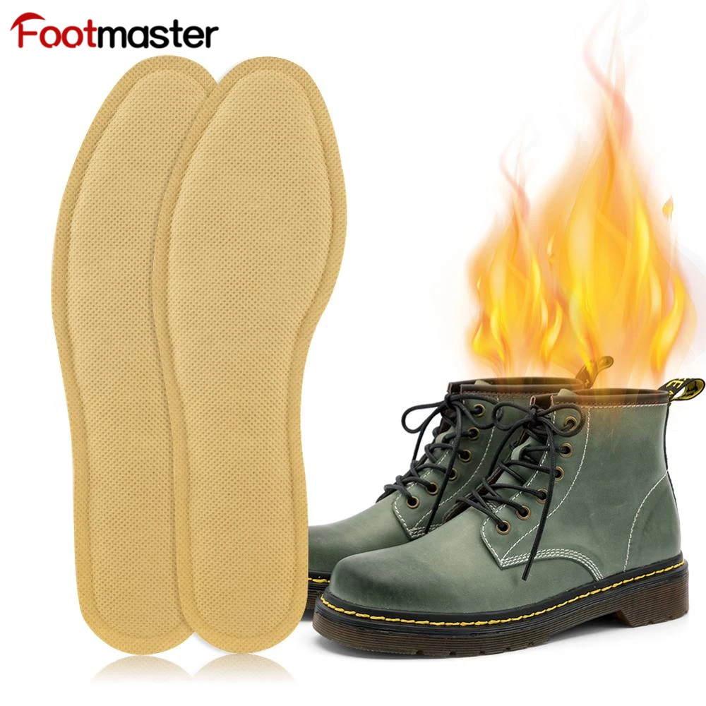 FootMaster шерстяного фетра теплые сапожки автоматический отопление стельки из