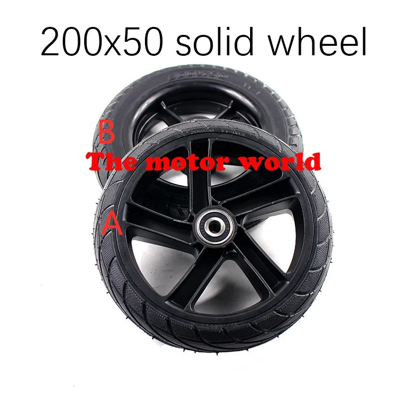 HOT SALE High Performance 200x50 Solid Wheel for Two Wheels Electric Self Balancing Hoverboard Scooter 200*50 Tyre | Автомобили и
