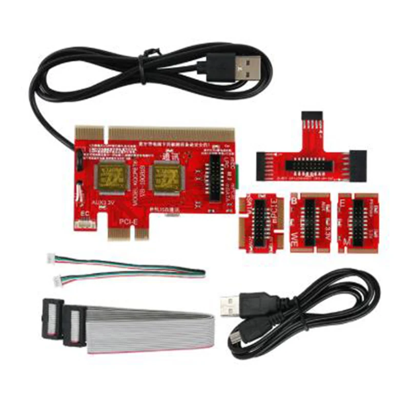 

Настольный Ноутбук KQCPET6 V8, диагностическая смарт-карта Bluetooth, тестер PCI / PCIE / LPC / MiniPCI-E / EC USB