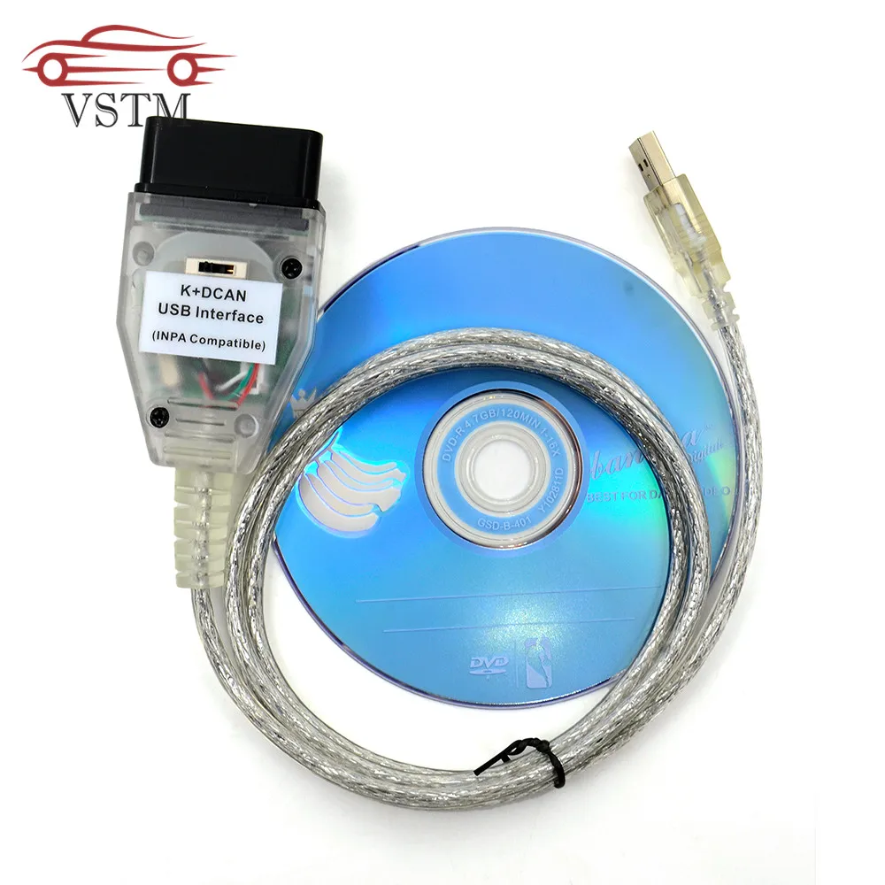 Диагностический инструмент VSTM OBD2 для BMW сканер E60 E70 E80 X1 X5 INPA K + CAN с переключателем