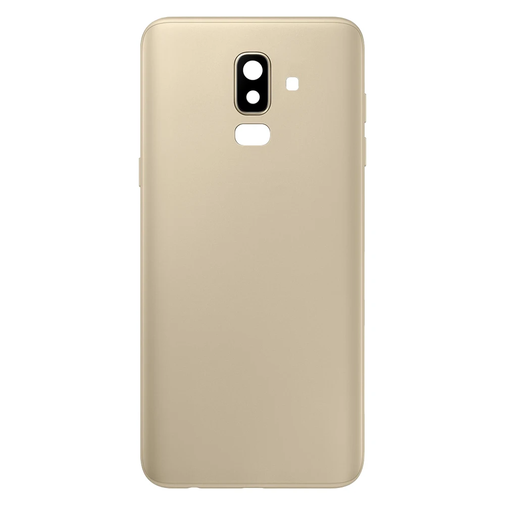 J8 полный корпус чехол для samsung Galaxy J8 J810 J810F SM-J810F задняя крышка батарейного отсека Дверь заднее стекло Корпус