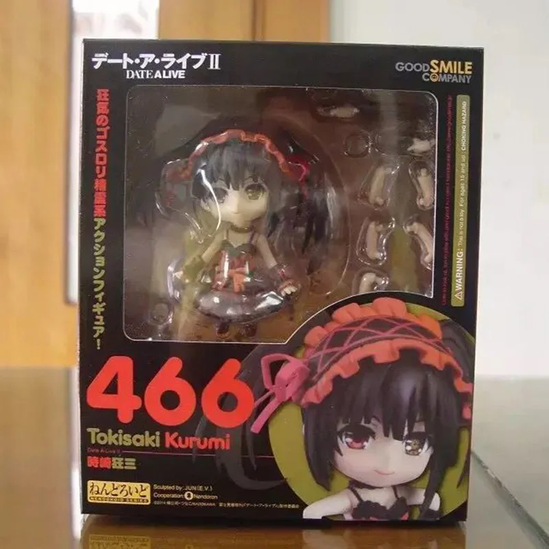 

Anime Figure Date A Live Tokisaki Kurumi 466# Action Figure Collect Toys Collection Doll Anime Cartoon Toys For Friend Gift 10CM