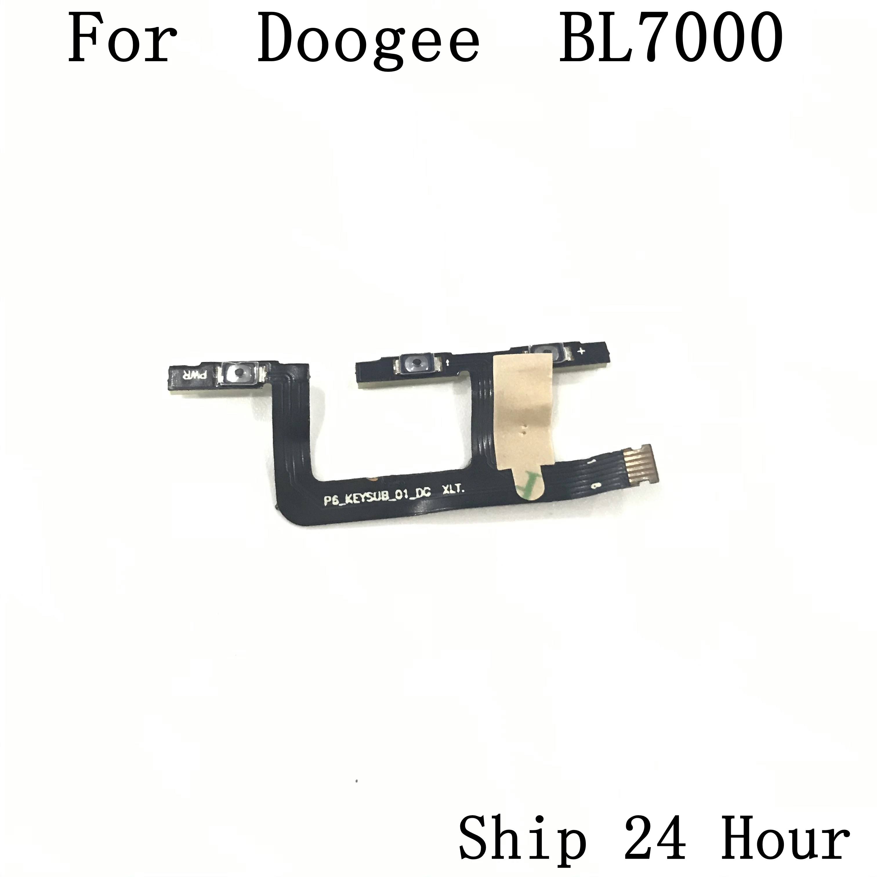 Doogee BL7000 используется кнопка включения и выключения питания + ключ громкости