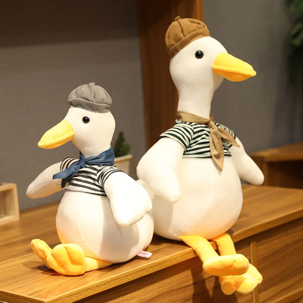 

Great painter 30cm Kawaii Creative Duck Plush Toys for Kids Soft Stuffed Doll Baby Party Toys For Children Birthday