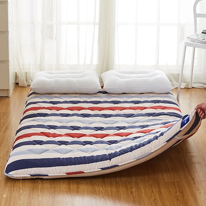 HAUSBAY полный матрас размера «Queen Size» мат «татами» 7 см толщина для спальни спальный на полу коврик складные коврики Матрас Подушка MT001