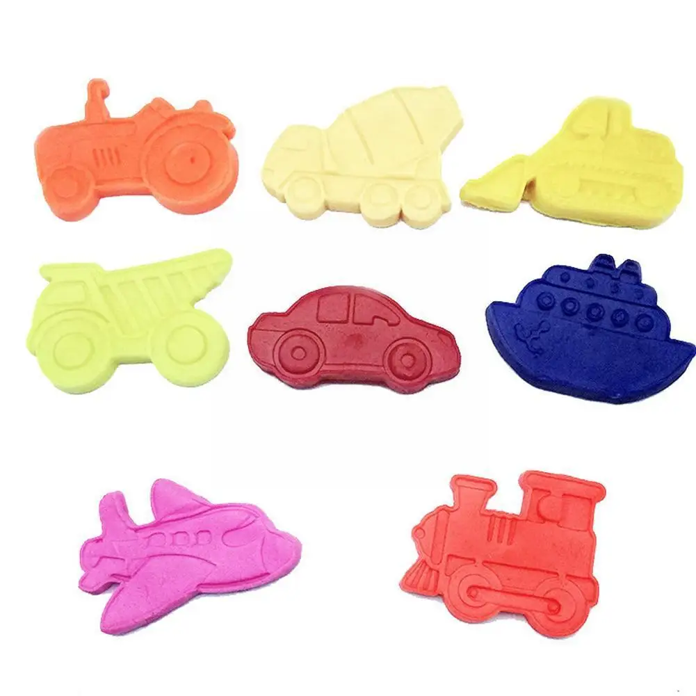 4 шт./компл. пластиковые формы для печенья в форме самолета транспортного