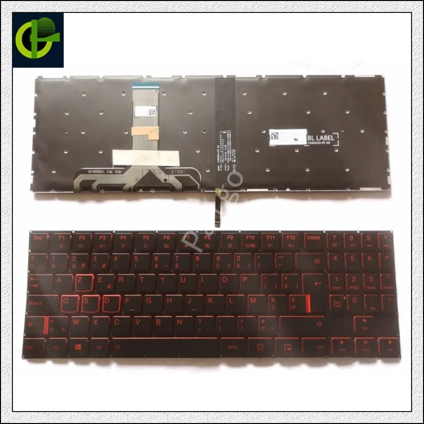 Новый Azerty французский Бельгии клавиатура с подсветкой для Lenovo Легион Y540 15IRH Y545 15ICH