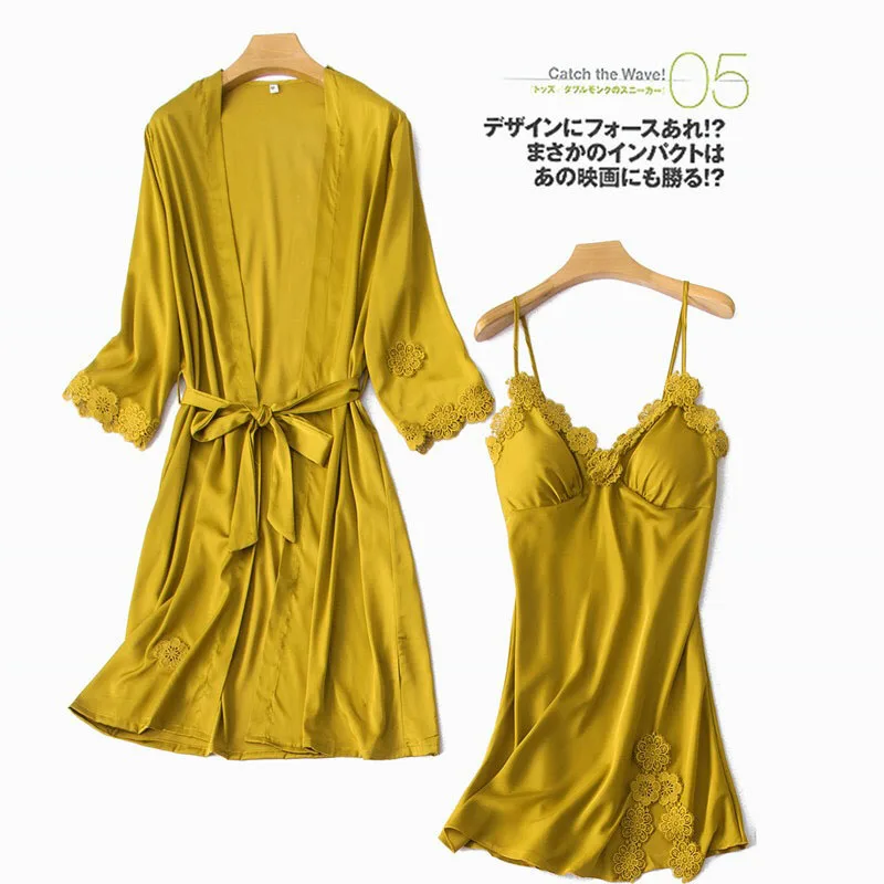 Хит продаж женская ночная рубашка удобная мягкая шелковая атласная элегантная