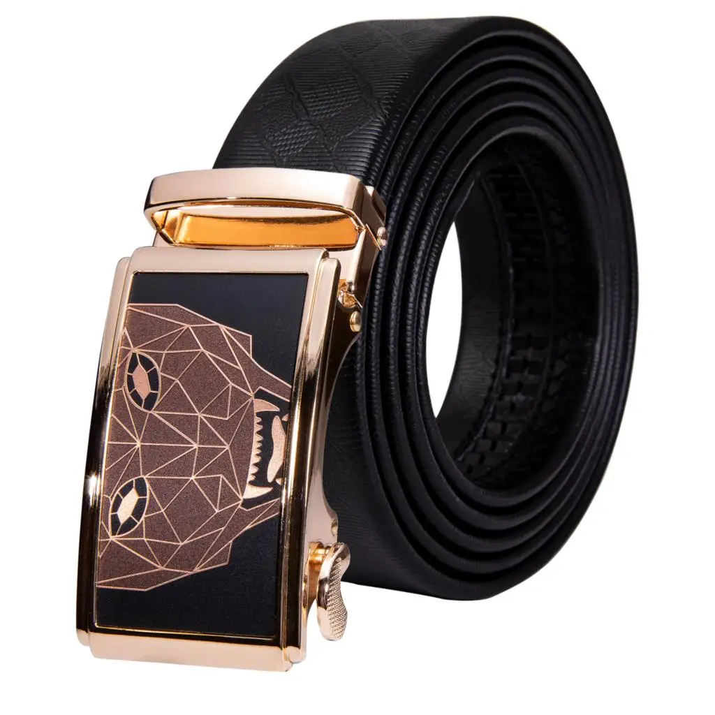 

Ремень мужской из натуральной воловьей кожи с автоматической пряжкой