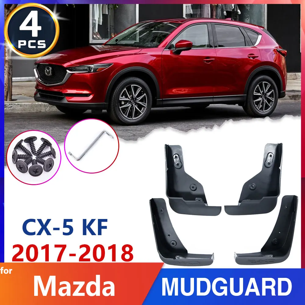 

Car Tire Fender Mud Flap for Mazda CX-5 2017 2018 2019 MK2 KF CX5 CX 5 Mudflaps Mudguard Splash Guards Auto-Goods-Accessories
