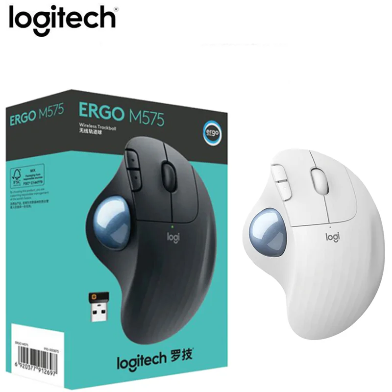 

Оригинальная беспроводная мышь Logitech M575, игровая мышь для ноутбука, USB мышь, Офисная мышь, беспроводная мышь